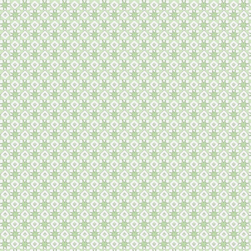 Garden Angels - Quilt Print - Green