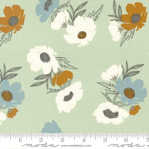 Woodland & Wildflowers - Bold Bloom -  Pale Mint