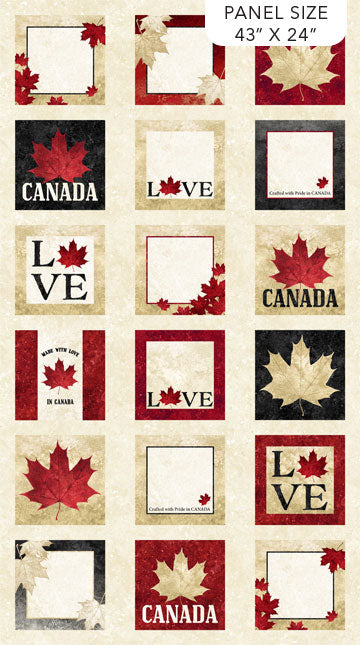 Oh Canada 10th Anniversary - Quilt Labels