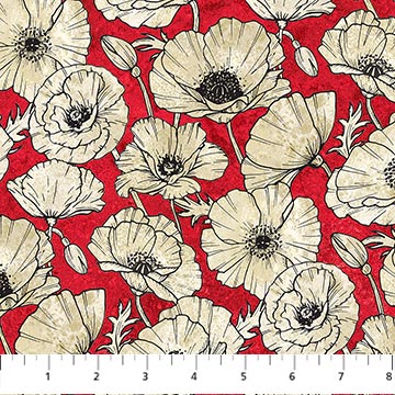 Oh Canada 11 - Poppy Toile