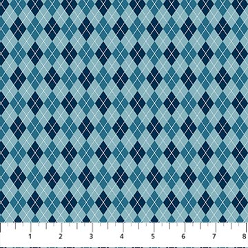 Hole in One - Argyle - Teal