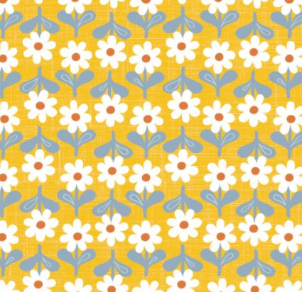 Daisy Dukes - Daisy Rows - Yellow