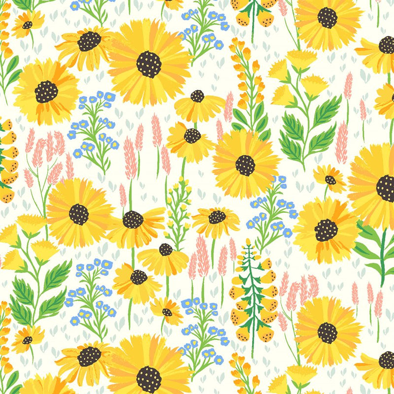 Meadowland - Sunny Day Flowers - Sunshine