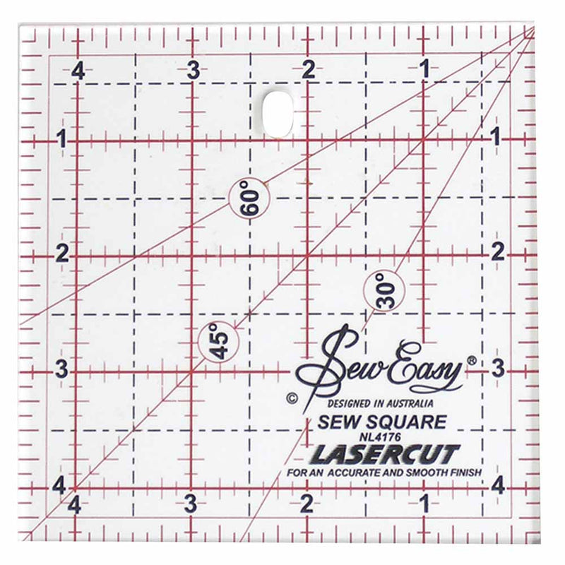 Sew Easy - 4 1/2" x 4 1/2" Ruler