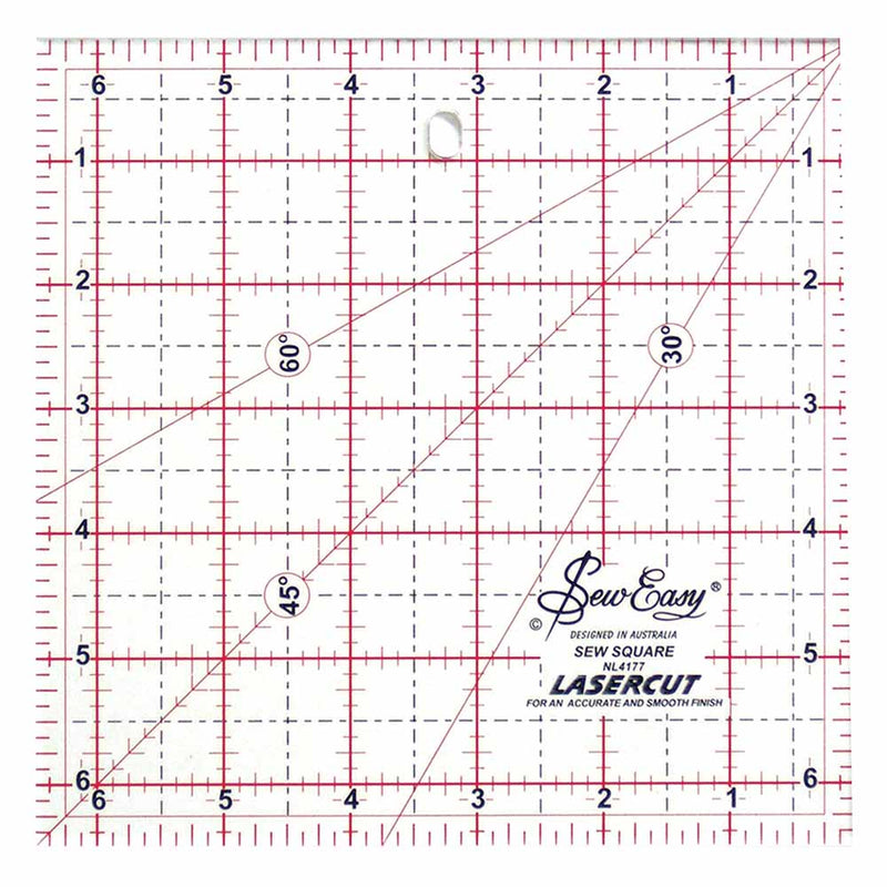 Sew Easy - 6 1/2" x 6 1/2" Ruler