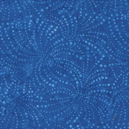 Splendor Batiks - Fireworks - Blue