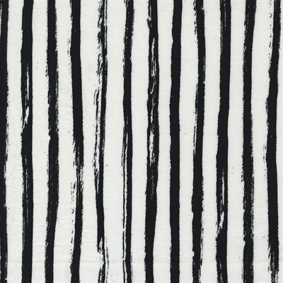 Playground - Stripe - Black on White