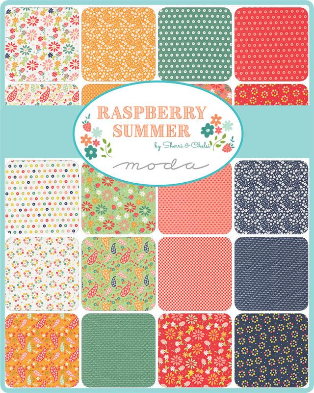 Raspberry Summer - Charm Pack