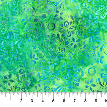 Banyan Batiks - Whirlpool - Sour Apple