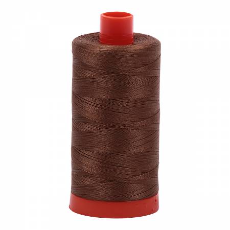 Aurifil Thread 50wt 1300 m - 2372 - Dark Antique Gold