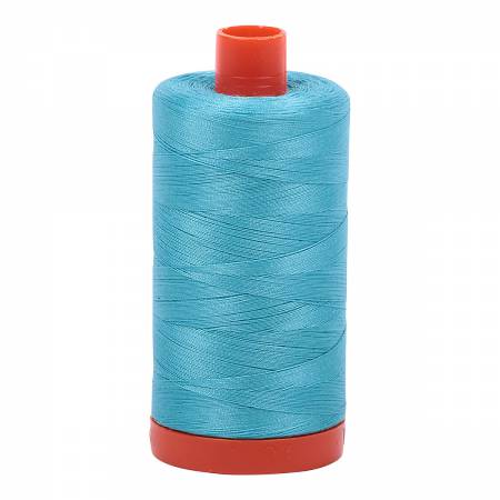 Aurifil Thread 50wt 1300 m - 5005 - Bright Turquoise