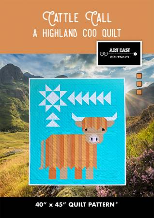 Cattle Call - A Highland Coo  Quilt Pattern