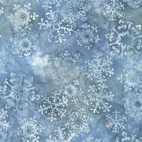 Artisan Batiks - Winter Wonderland - Fog