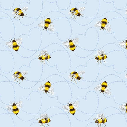 Buzzy Bee - Bee Happy - Blue