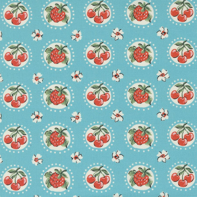 Julia - Fruit Coins - Turquoise