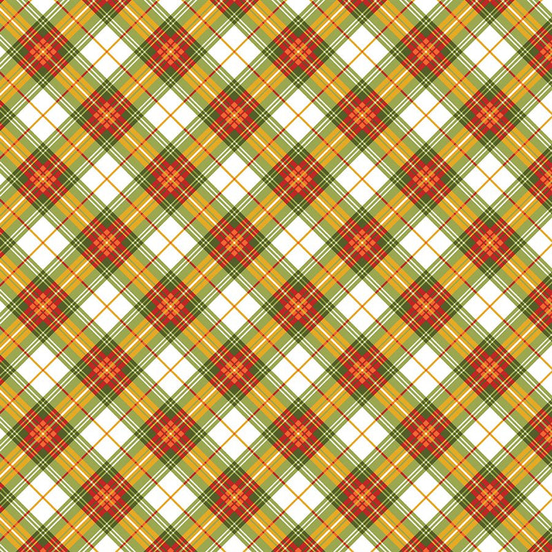 Cider House - Autumn Plaid - Ivory/Russet