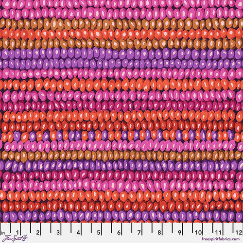 Kaffe Fassett Collective - Bead Stripe - Magenta