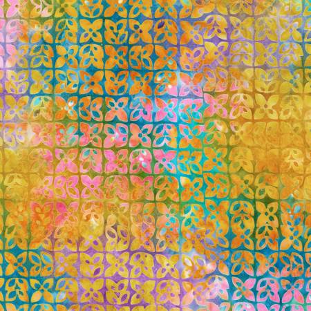 Flower Grid Sweet Batik