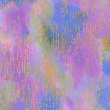 Chromaticity - Brushstrokes with Metallic - Lilac