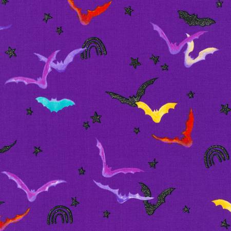 Bat-Tastic - Bats on Purple